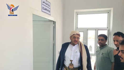 المساوى يطلّع على التشطيبات النهائية بمستشفى تعز العام في الجند