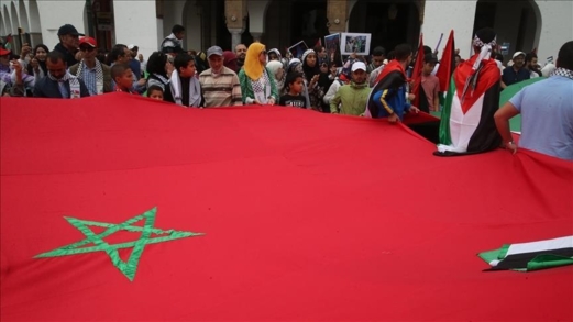 وقفة احتجاجية في العاصمة المغربية رفضاً للتطبيع مع "إسرائيل" ودعماً للقضية فلسطين