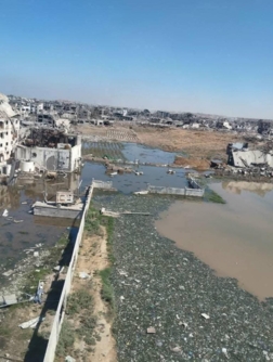بلدية غزة تحذّر من غرق مناطق في شمال وجنوب المدينة بمياه الصرف الصحي