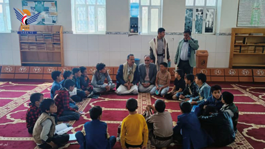 تفقد الدورات الصيفية في مديريتي أرحب وسنحان وبني بهلول بمحافظة صنعاء