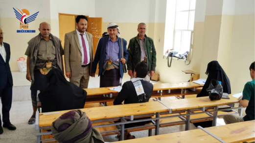 تدشين الاختبارات في كليات جامعة البيضاء