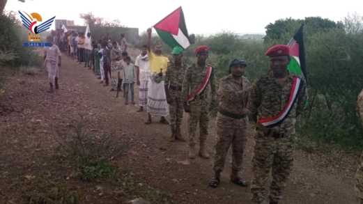 مسيرات في حجة بالذكرى الثانية لعملية طوفان الأقصى