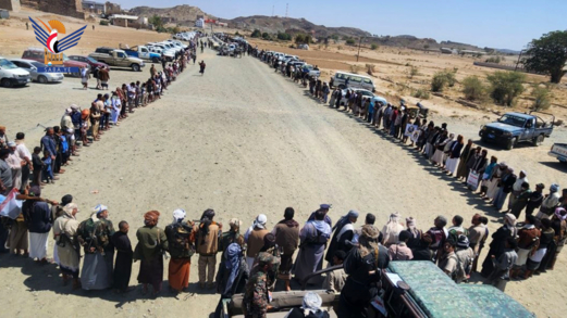 وقفات قبلية مسلحة في البيضاء لتأكيد الجهوزية لإنهاء العدوان والحصار
