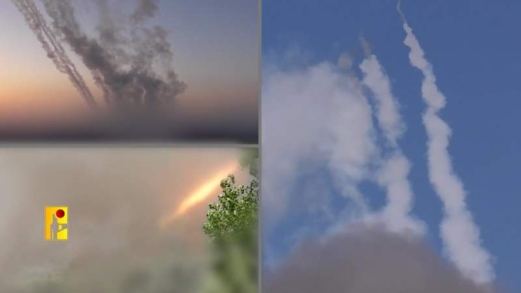 المقاومة اللبنانية تواصل دك مواقع العدو الصهيوني وتجمعاته شمال فلسطين المحتلة