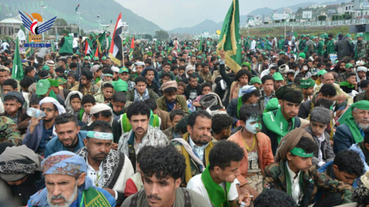 إب.. حشود جماهيرية غير مسبوقة في الفعاليات المركزية لذكرى المولد النبوي