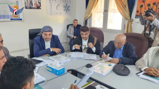 مناقشة مسودة خطة وحدة تمويل المشاريع والمبادرات الزراعية والسمكية بأمانة العاصمة