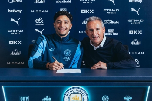 مانشستر سيتي يعلن تعاقده مع المصري عمر مرموش حتى 2029