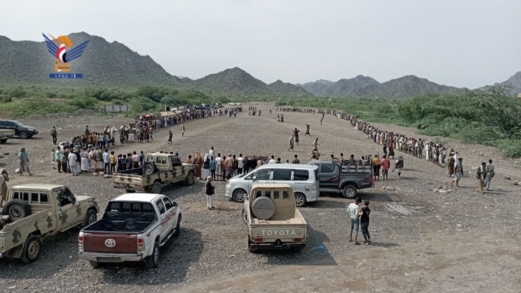 الحديدة.. أبناء مديرية جبل راس يعلنون النكف لمواجهة الأعداء ونصرةً الشعب الفلسطيني