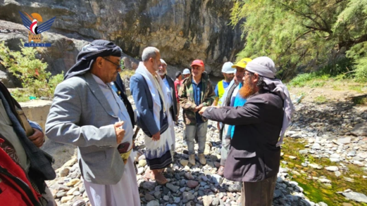 الضالع.. تفقد سير العمل بعدد من المشاريع في منطقة الحذذ بمديرية دمت