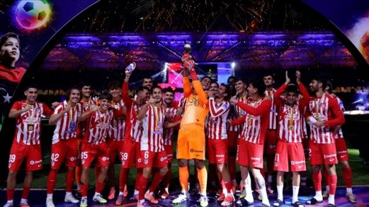 أتلتيكو مدريد يهزم إنتر ميلان ويتوج بـ"كأس إعادة الإعمار" بليبيا