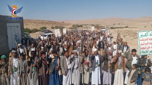 عمران .. مسيرات ووقفات قبلية وفاءًا لدماء الشهداء وتأكيدًا على الجهوزية