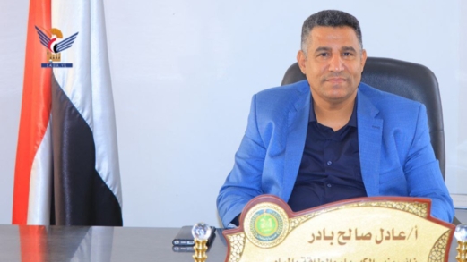 نائب وزير الكهرباء والمياه يهنئ قائد الثورة والرئيس المشاط بثورة الـ 21 سبتمبر