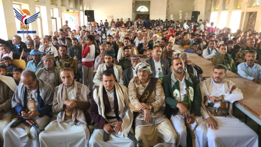 فعالية في مديرية الخبت المحويت بالذكرى السنوية للشهيد