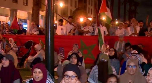 مظاهرات في المغرب وتونس رفضا للعدوان والتجويع الإسرائيلي في غزة