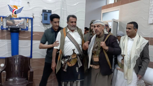 تفقد الخدمات الطبية بمركز الغسيل الكلوي الخيري في مدينة البيضاء