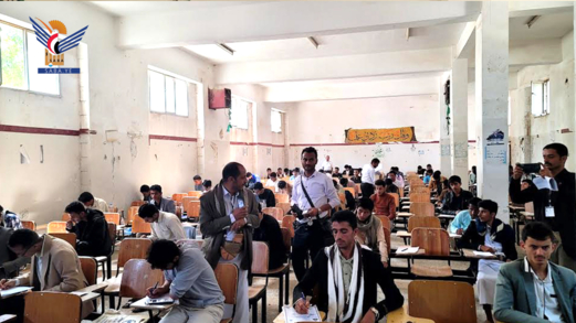 تدشين اختبارات القبول والمفاضلة في كلية الطب والعلوم الصحية بحجة