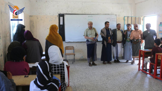 تفقد أنشطة الدوارات الصيفية في حيفان بتعز