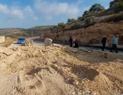 منظمة البيدر: العدو الصهيوني يوسع مصادرة وتجريف الأراضي غرب سلفيت