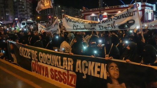 تركيا.. احتجاجات في ديار بكر وسيرت ضد الإبادة في غزة