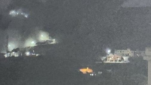 طيران العدو الإسرائيلي يستهدف عدد من المناطق في لبنان