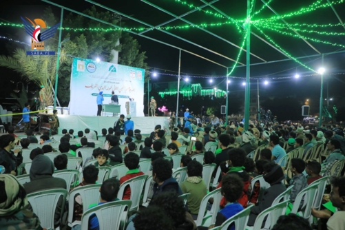  فقرات متنوعة في المهرجان الشعبي الثاني للمولد النبوي في مديرية التحرير