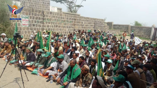 فعالية خطابية بمديرية صعفان في محافظة صنعاء بذكرى المولد النبوي