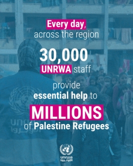 أونروا تؤكد استمرار دعم اللاجئين الفلسطينيين بالخدمات الأساسية يوميًا