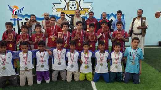 فريقا الشهيد القائد للناشئين والأشبال يفوزان بدوري الصماد في محافظة صنعاء