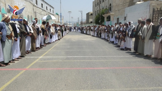 وقفات حاشدة في حجة تنديداً بالإساءة للقرآن الكريم ونصرة للأشقاء في غزة