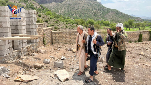 الشغدري يتفقد سير العمل في ساحتي الاحتفال بذكرى المولد النبوي في دمت والحشاء