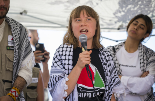 الناشطة السويدية غريتا تونبرغ:"إسرائيل" انتهكت الحقوق الدولية