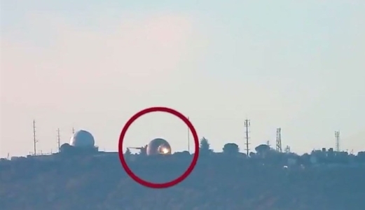 المقاومة اللبنانية تستهدف موقع ‏"رويسة القرن" الصهيوني في مزارع شبعا