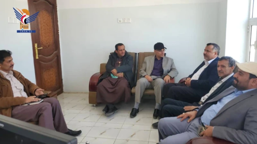 مناقشة آلية تفعيل الشراكة بين جامعة حجة ومؤسسة المياه