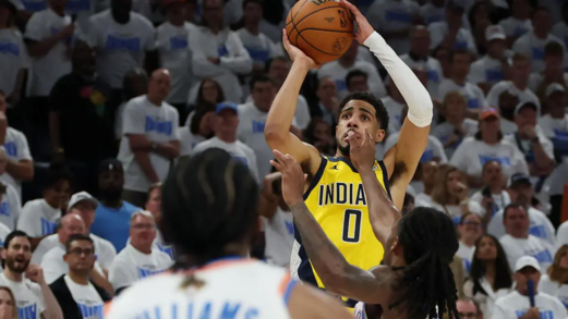 هاليبورتون يصدم ثاندر في الثانية الأخيرة ويمنح بايسرز التقدم ضمن نهائي (أن بي ايه)