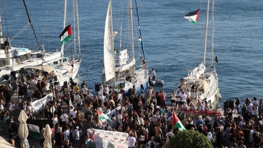 أحزاب المعارضة اليسارية في اليونان تدعم أسطول الصمود