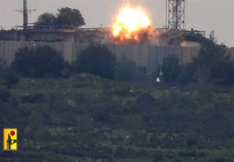 المقاومة الإسلامية في لبنان تستهدف عدة مواقع للعدو الصهيوني