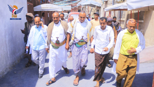 محافظ الحديدة يتفقد مستشفى 21 سبتمبر بمديرية الحالي  