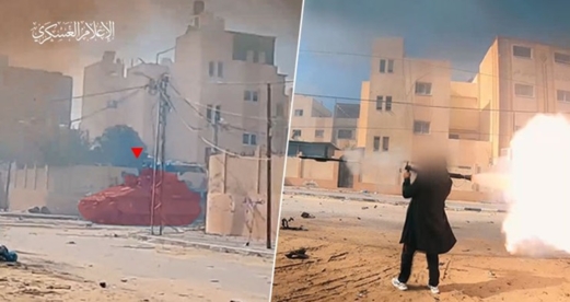 القسام: استهدفنا دبابتين من نوع "ميركفاه" شمال خان يونس