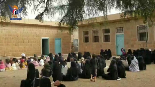 فعالية ووقفة نسائية في الحيمة الداخلية بذكرى ثورة الإمام زيد وتأييد لبيان قائد الثورة