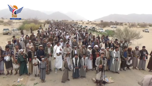 مسيرات حاشدة بمأرب إحياءً لذكرى استشهاد الإمام زيد وتأييدًا لبيان القوات المسلحة