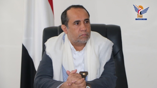 مدير مكتب رئاسة الجمهورية يهنئ قائد الثورة والرئيس المشاط بحلول عيد الفطر 