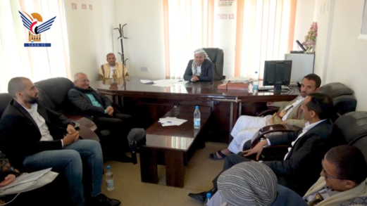 عمران.. مناقشة مستوى الدعم المقدم من منظمة أطباء بلا حدود الفرنسية لمستشفى خمر