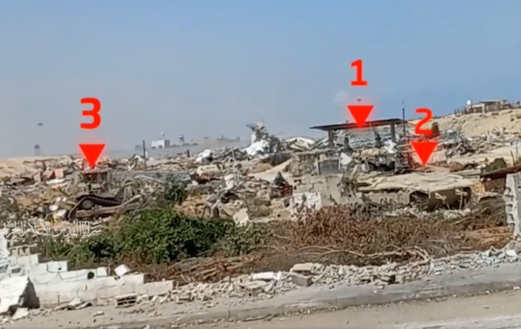 المقاومة الفلسطينية تستهدف دبابتين بقذائف "آربي جي" برفح