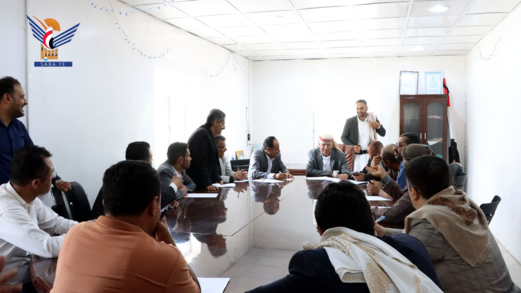 محافظ إب يتفقد سير العمل بهيئة مستشفى الثورة العام بالمحافظة