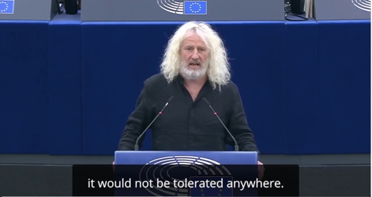 ميك والاس: الاتحاد الأوروبي يعج بالعقلية الاستعمارية ويدعم إبادة غزة