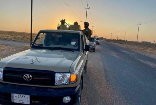 قوة من الحشد الشعبي والجيش العراقي تنفذ عملية أمنية في سنجار غرب نينوى