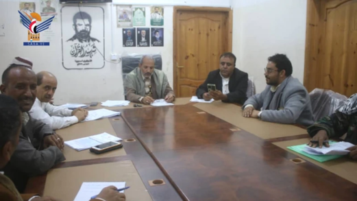 مناقشة مستوى أداء صندوق النظافة والتحسين في الضالع