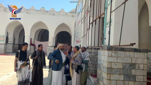 المساوى يتفقد أعمال الترميم الجارية في جامع الجند التاريخي