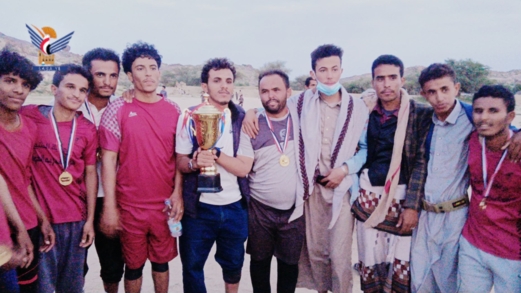 البيضاء .. فريق رهيب الأغوال يُتوَّج ببطولة الشهيد الرهوي في مديرية ردمان