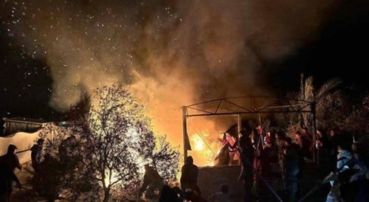  استشهاد سبعة فلسطينيين باستهداف خيمة تؤوي نازحين بمواصي خانيونس